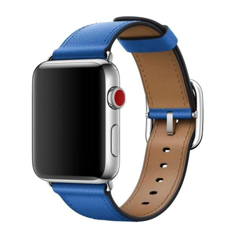Apple Classic Buckle Apple Watch 38mm 40mm 41mm Electric Blue 4th Gen