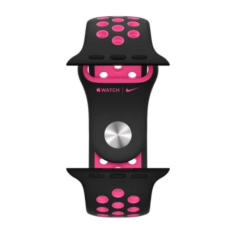 Apple Nike Sport Band Apple Watch 38mm 40mm 41mm Black Pink