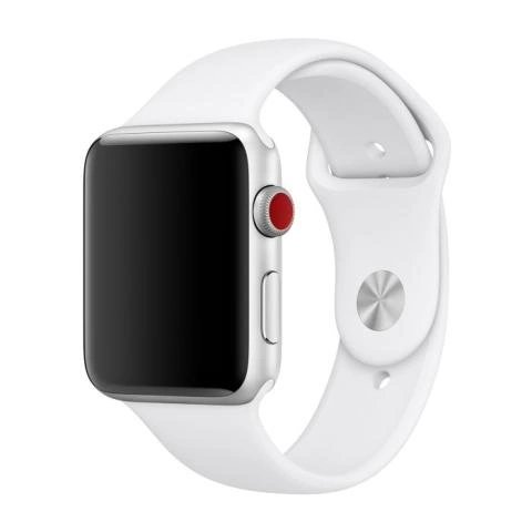 Apple Sport Band Apple Watch 38mm 40mm 41mm White 1st Gen - Main Image