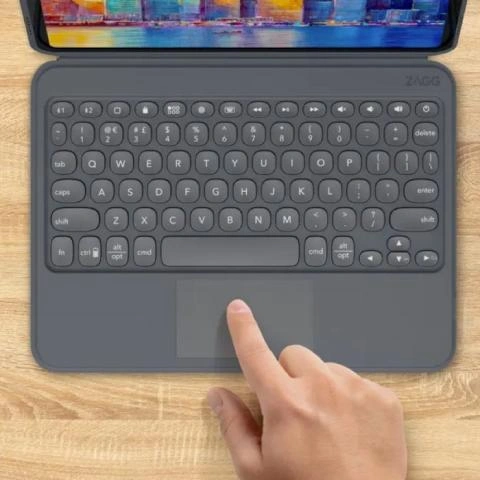 Zagg Pro Keys Wireless Keyboard With Trackpad Bookcase iPad