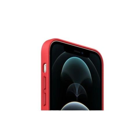 Apple Leather MagSafe Case iPhone 12 Pro Max Red