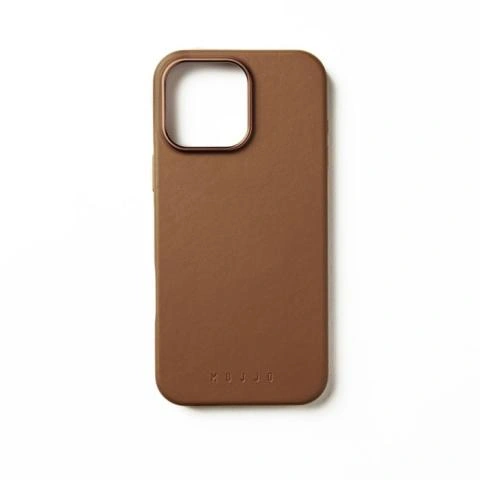 Mujjo Leather Case iPhone 16 Pro Max Brown
