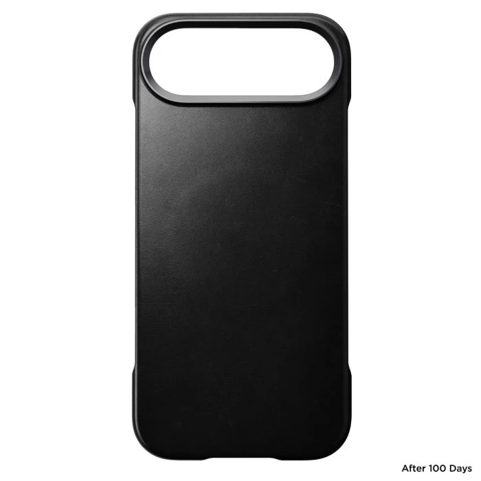 Nomad Traditional Leather Case iPhone Air Black Horween