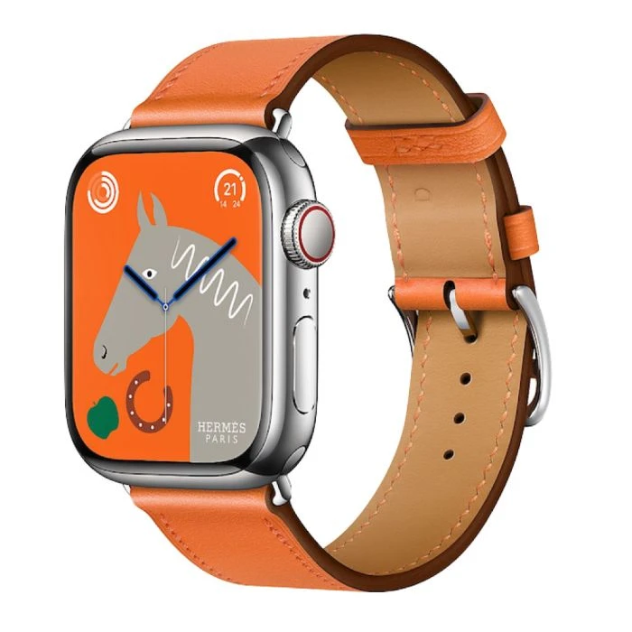 Hermès Apple Watch Strap Single Tour 38 / 40 / 41 mm orange