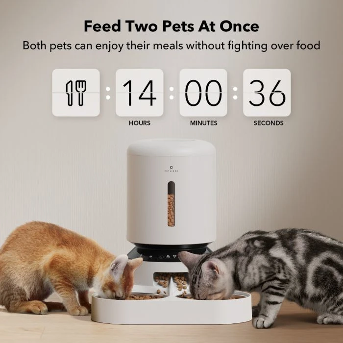 Petlibro Granary WIFI Dual Feeder 5L white