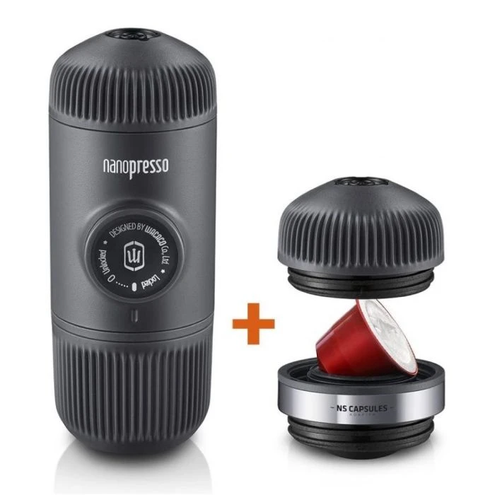 Wacaco Nanopresso Ground + Nespresso Capsules adapter