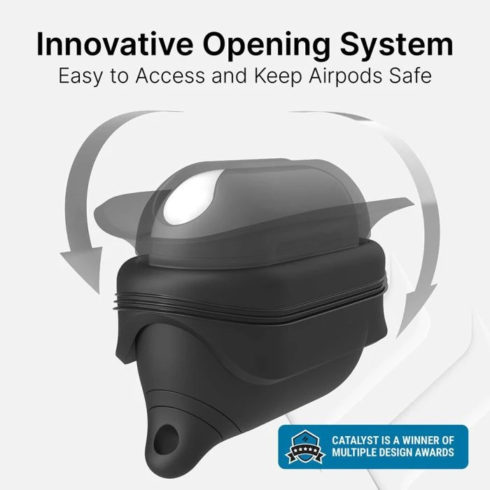 Catalyst Waterproof Drop Proof Case AirPods Pro (1st 2nd Generation)  Black