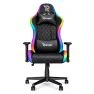 Ranqer Halo gaming chair RGB / LED black sticky