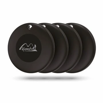Lifemate Life Tag Duo - Item Finder iOS or Android Compatible 4-Pack