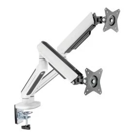 Ranqer Monitor Arm Dual RGB White