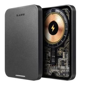 Laut Crystal MagSafe Power Charger 5.000mAh black