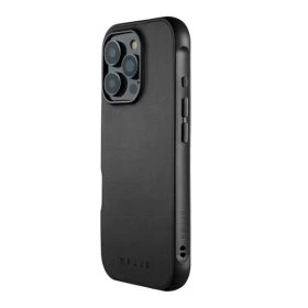 Mujjo Leather Shield Case iPhone 16 Pro Max Black