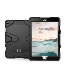 Housse Griffin Survivor Folio Robust IPad Air / Air 2 - Poignée Tactique Noire