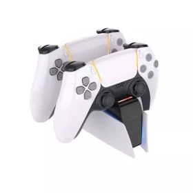 FIXED Dual Charger Stand for PS5 controller black/white