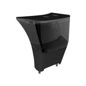 LitterHopper with bonnet – Automatic litter refill system for Litter Robot 4 black