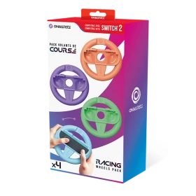 Oniverse Racing Wheel Nintendo Switch 2 Controller Holder 4-Pack