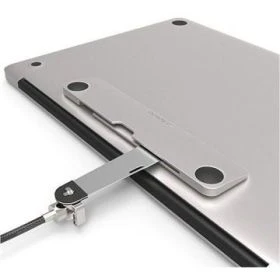 Maclocks Blade universal Macbook & tablet + cable silver