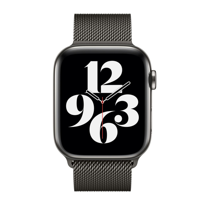 Apple Milanese Loop Band Apple Watch 42mm / 44mm / 45mm / 49mm Graphite