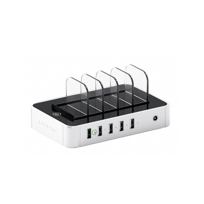 Satechi 5-Port USB Charging Station with Quick Charge wit 