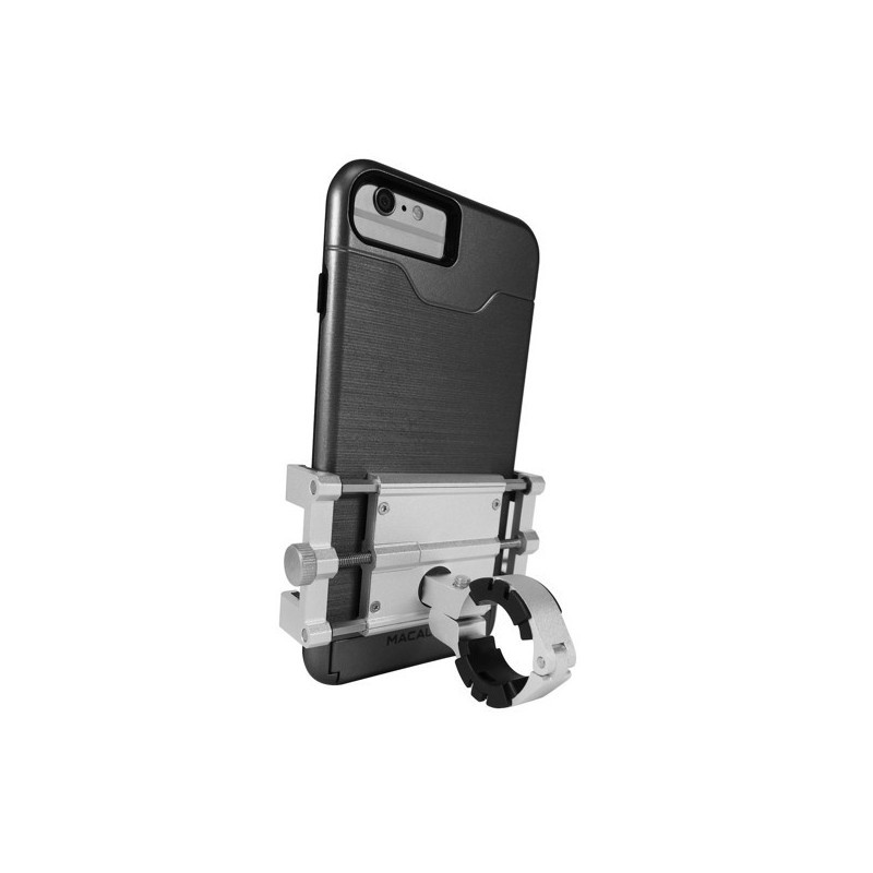 Macally Bikemount iPhone/smartphone Fietshouder zilver 