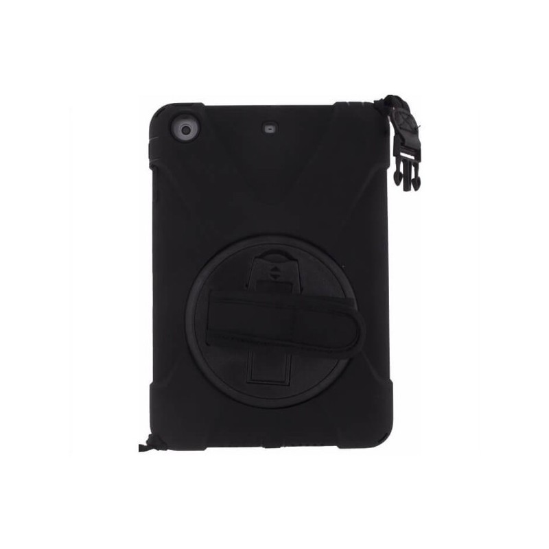 Xccess AirStrap case met handvat en schouderriem iPad Mini 4 zwart