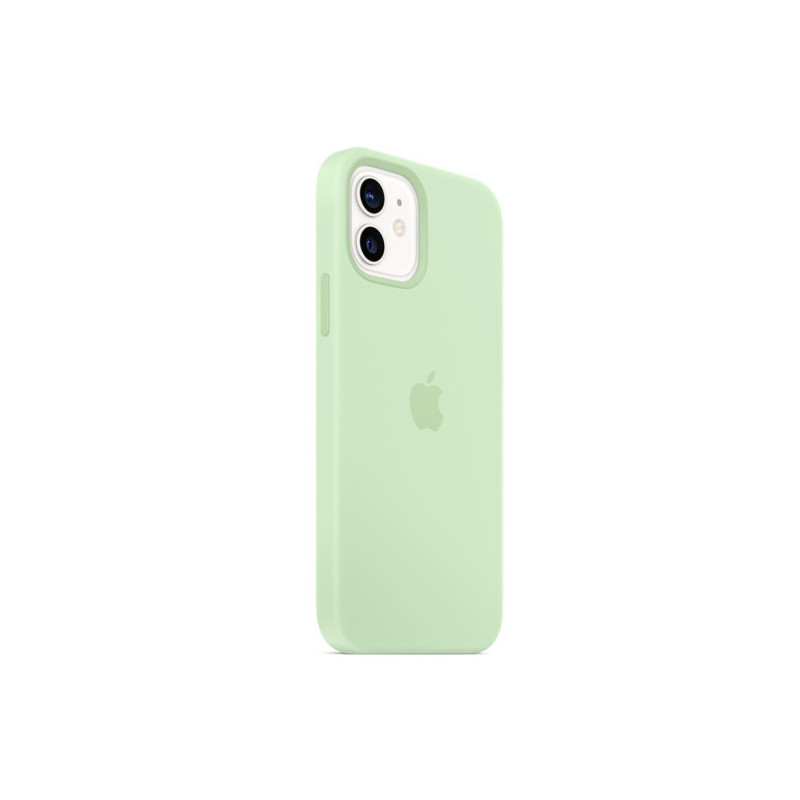 iPhone 12 Pro Max Silicone Case with MagSafe - Pistachio - Apple