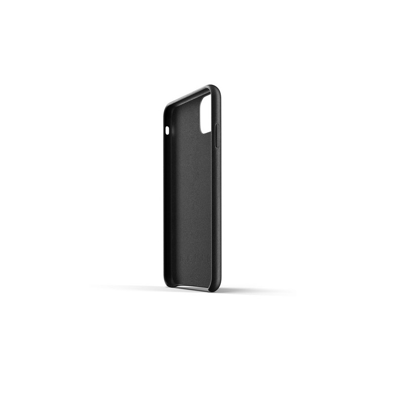 Mujjo Leather Case iPhone 11 Pro Max zwart