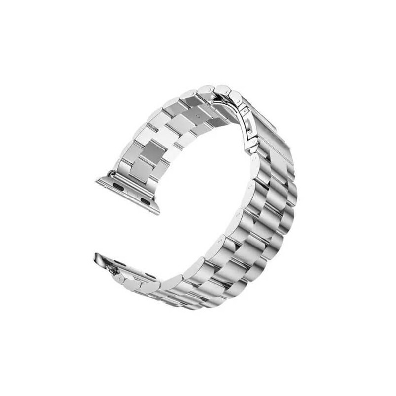 Casecentive Stainless Steel Watch Strap Apple Watch 38 / 40 mm silver