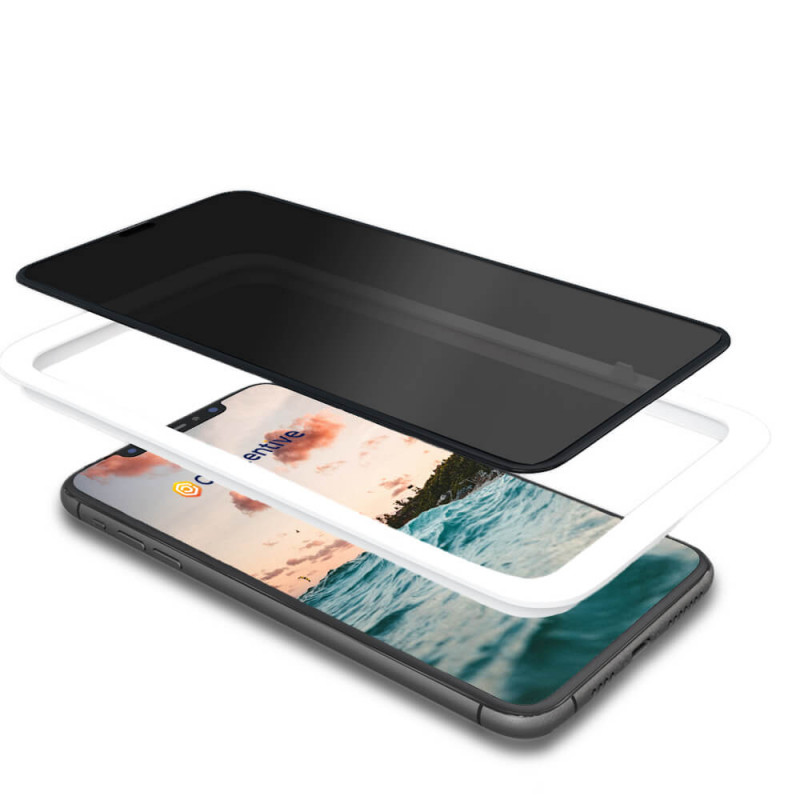 Casecentive Privacy Glass Screenprotector 3d Full Cover Iphone 11 Pro Max