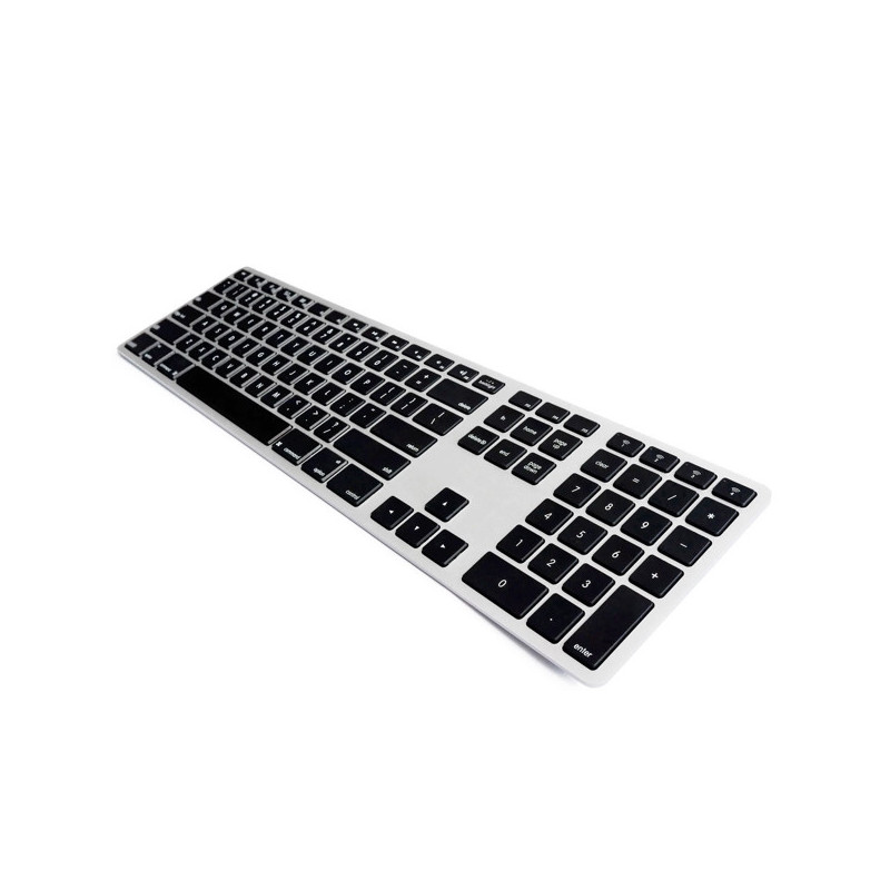 Matias Wireless Keyboard US QWERTY with Backlight for MacBook black/silver