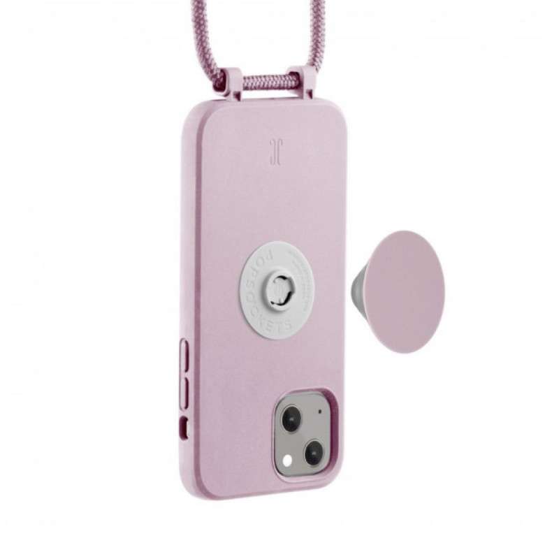 PopSockets PopGrip Case iPhone 14 Pro Max rose breath
