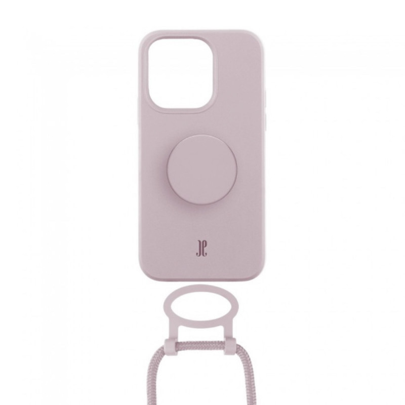 PopSockets PopGrip Case iPhone 14 Pro Max rose breath