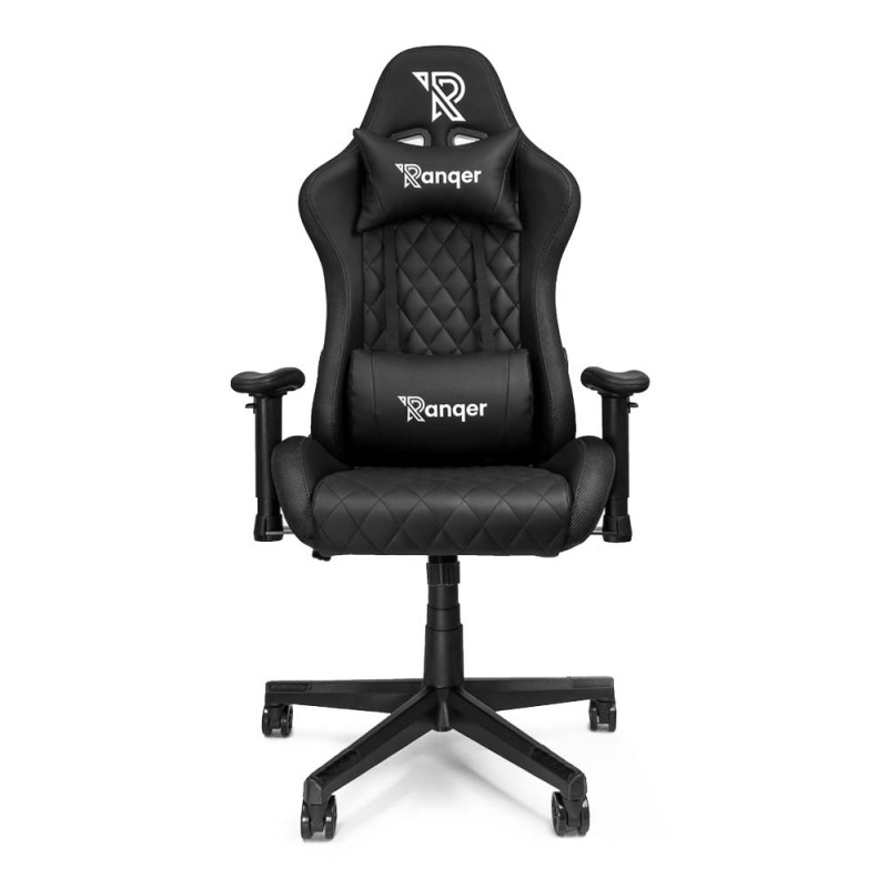 Ranqer Halo - Gaming chair RGB / LED - black