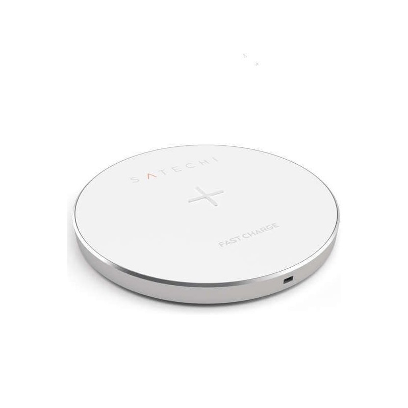 Satechi Wireless Charging Pad silver