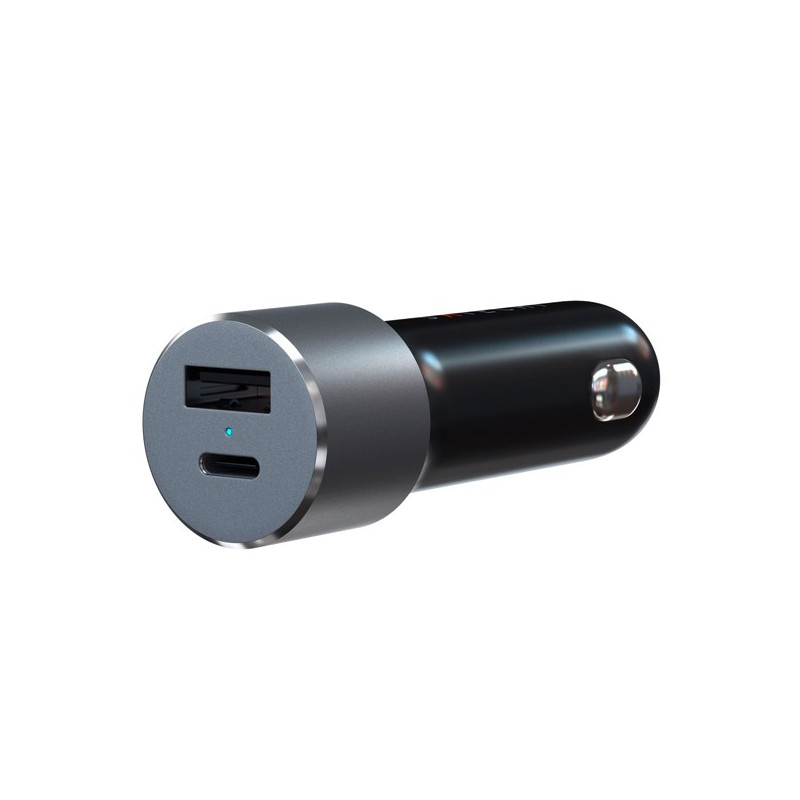Satechi 72W Type-C PD Car Charger space gray