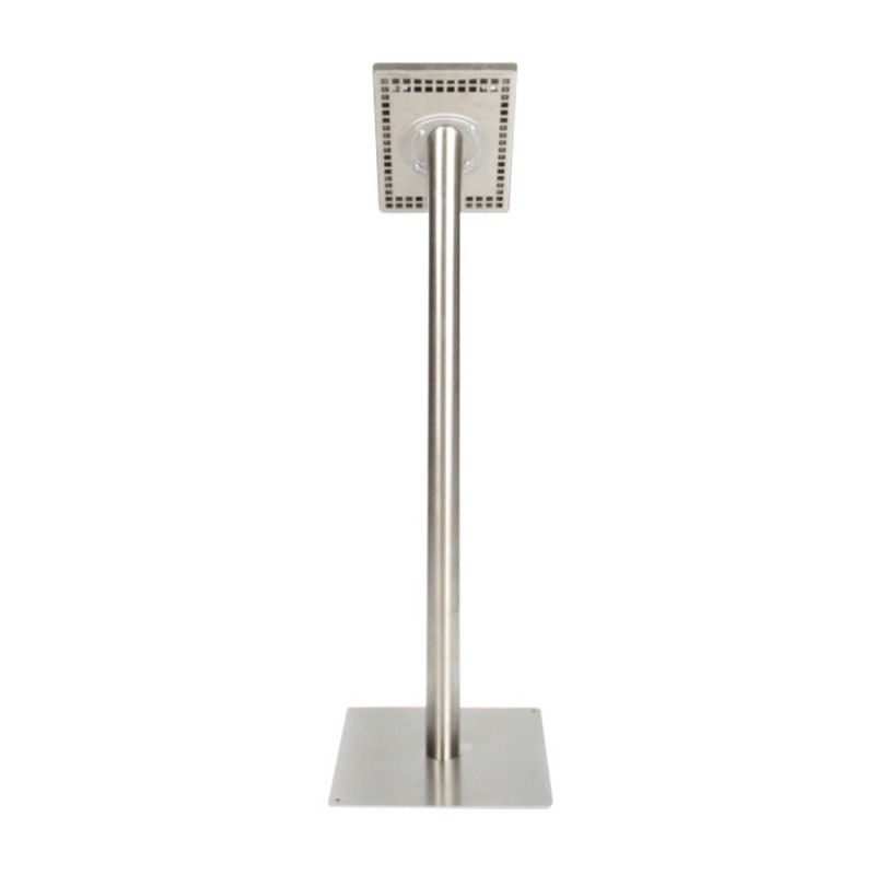 Tablet floor stand Securo iPad and Galaxy Tab stainless steel