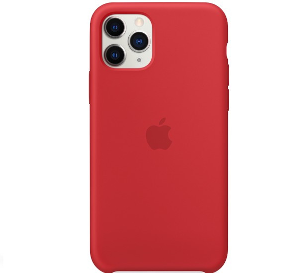 Apple silicone case iPhone 11 Pro rood