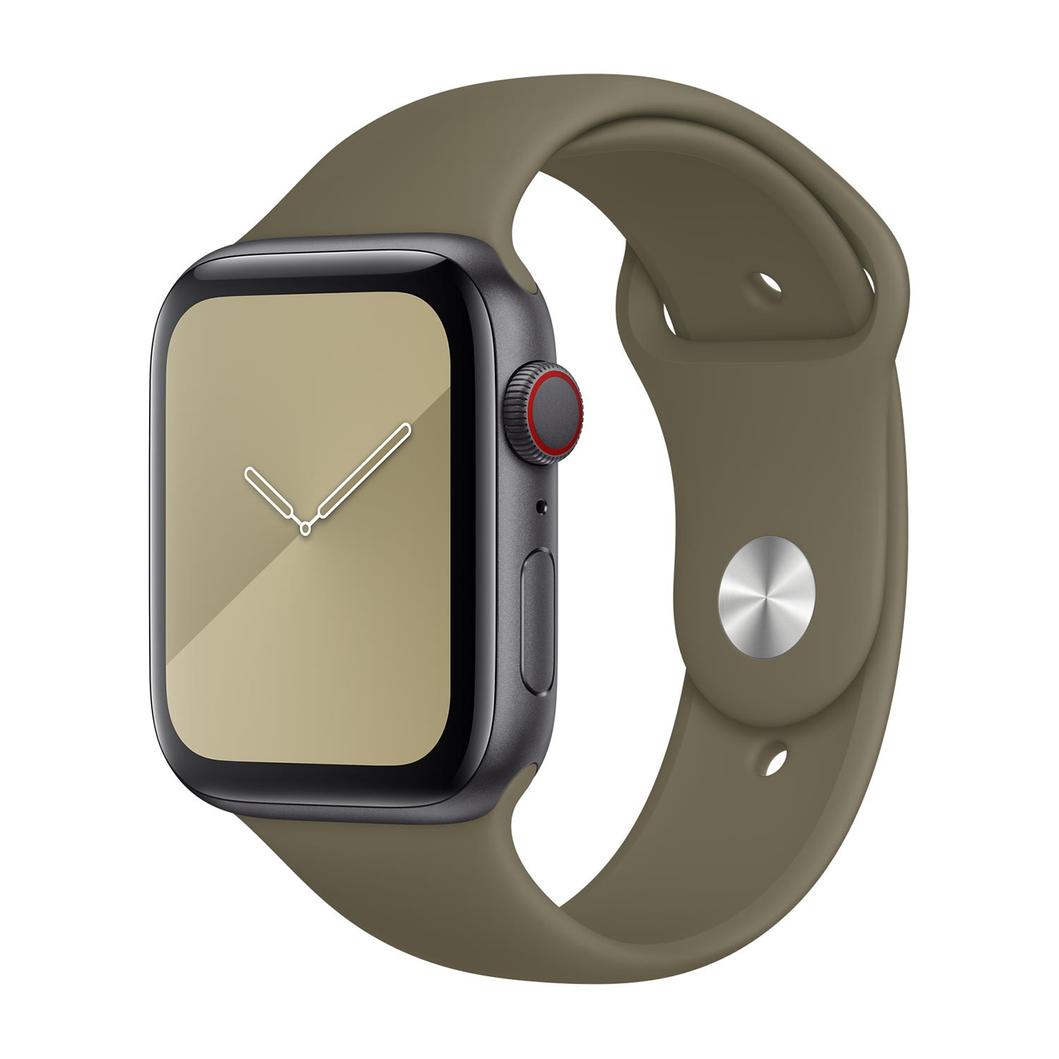 navigation Udgående parade Apple Sport Band Apple Watch bandje 42mm / 44mm / 45mm / 49mm Khaki groen