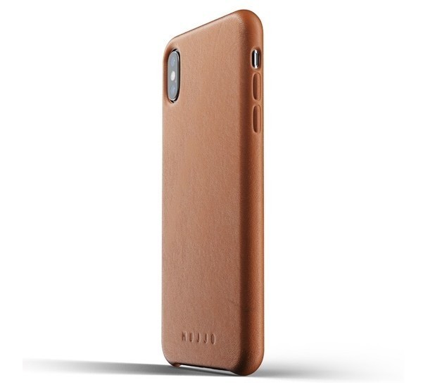 Mujjo Leather Case iPhone XS Max bruin