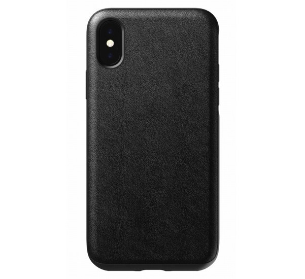 Nomad Rugged Case Leather iPhone X / XS zwart