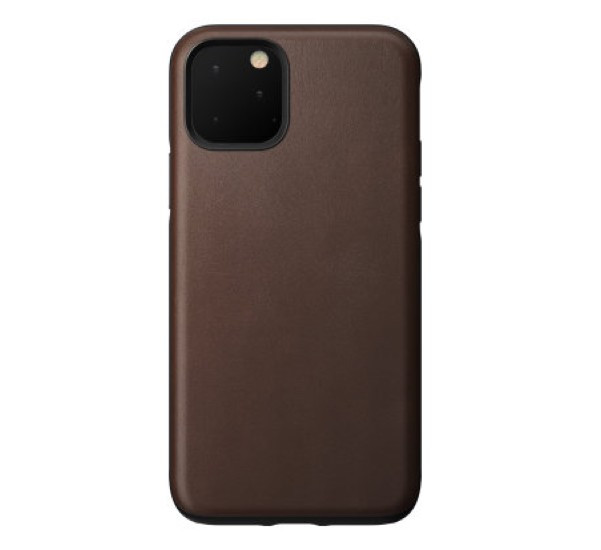Nomad Rugged Leather Case iPhone 11 Pro Max bruin