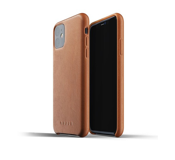 Mujjo Leather Case iPhone 11 bruin