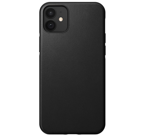 Nomad Rugged Leather Case iPhone 12 Mini black