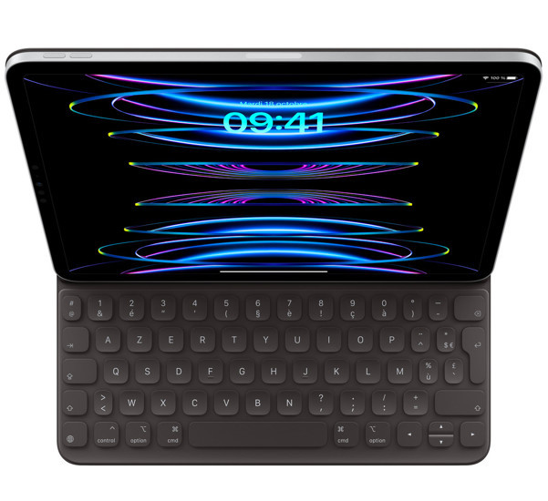 Apple Folio Smart Keyboard iPad Pro 11 inch (2018 / 2020 / 2021 / 2022) AZERTY Black