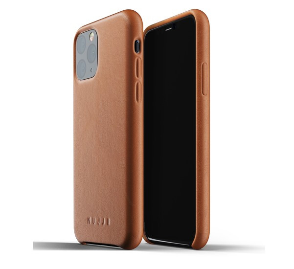 Mujjo Leather Case iPhone 11 Pro bruin