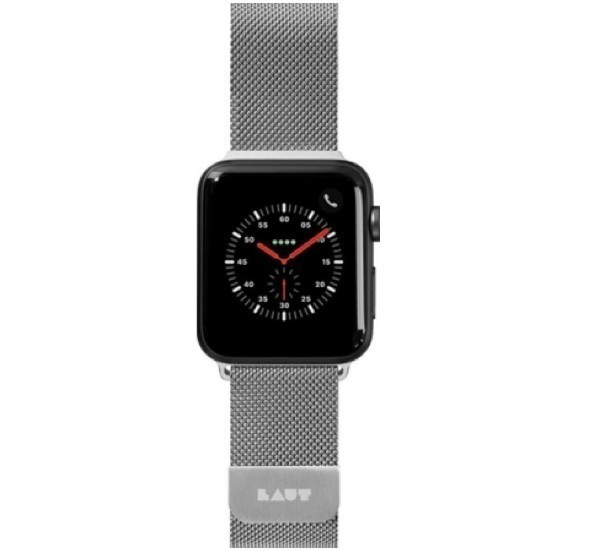 LAUT Steel Loop Apple Watch 42mm / 44mm / 45mm / 49mm silver