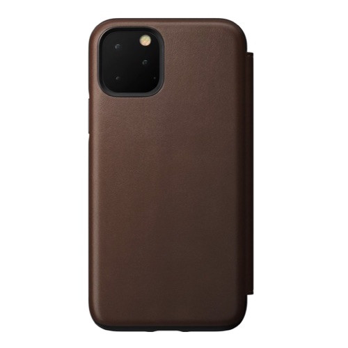 Nomad Rugged Folio Leather Case iPhone 11 Pro brown