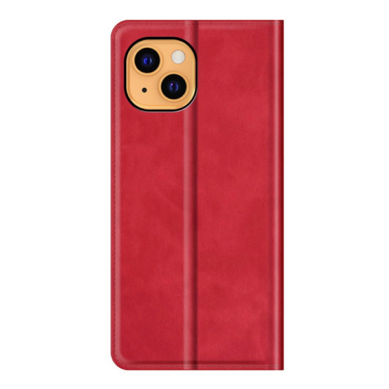 Casecentive Magnetic Leather Wallet iPhone 14 Pro red