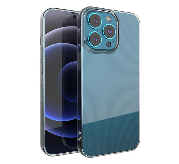 Casecentive Silicone case iPhone 13 Pro clear 
