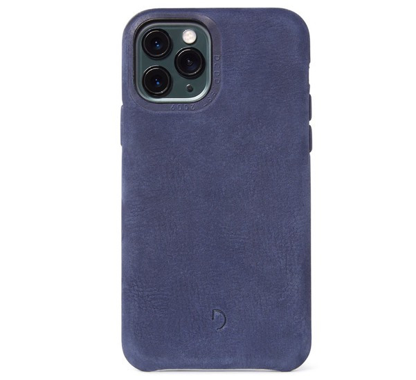 Decoded Bio Leather case iPhone 11 Pro blauw
